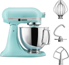 Кухонна машина KitchenAid Artisan 4,7 л 5KSM125EMI з відкидним блоком мінеральна вода (блакитний)