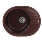 Кухонна мийка Zerix ZS-6250R-12 Коричнева (ZX4552)