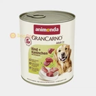 Влажный корм для собак Animonda Gran Carno Adult с говядиной, кроликом и травами