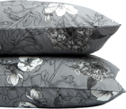 Набір наволочок Moon&Star Silver Flowers Мікросатин Premium 60х60 см 2 шт (MS-840002446)