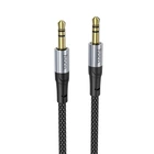 Кабель AUX Jack 3.5 мм на Jack 3.5 мм Hoco 1 м UPA26 Black (6942007608800)