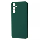 Чохол силіконовий з мікрофіброю WAVE Colorful Case (TPU) сумісність з усіма видами захисного скла Samsung Galaxy S25 FE Forest Green