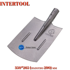 Лопата штикова траншейна Intertool 0.8 кг молоткова (FT-2006)