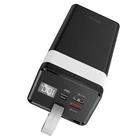 Портативний зарядний пристрій Power Bank 40000mAh XO 22.5W QC/PD LED PR157