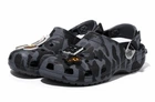 Кроксы BAPE, BAPE® X-CROCS - CLOG, унисекс (36–37) черные.