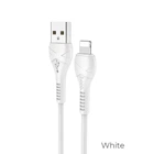 Кабель Hoco X37 USB-A to Lightning 1m White (6931474710499)