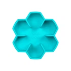 Миска для медленного питания WAUDOG Silicone, 450 мл, голубой