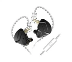 KZ ZSN PRO X Black (with mic.) — гібридні багатодрайверні навушники 1DD+1BA Hybrid IEM