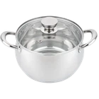 Каструля SESAME PEPPER PR-1202-24 на 6.1 л з жаростійким склом для всіх видів плит 240 мм