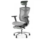Крісло геймерське Barsky Game Mesh Grey GM-02