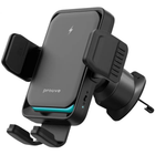 Автодержатель Proove Sonic Pro с беспроводной зарядкой 15W MagSafe на дефлектор для телефона, магнитный, черный