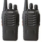Комплект из двух раций Baofeng BF-888S 5 Вт 400–470 МГц портативные радиостанции 16 каналов