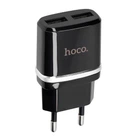Мережевий зарядний пристрій Hoco C12 Smart Charger 12W Black