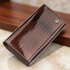 Гаманець жіночий ST Leather 18431 (S9001A) лакована шкіра коричневий
