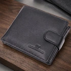 Интересный кошелек с блоком под документы из натуральной кожи ST Leather 22480 черный