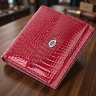 Фактурний жіночий гаманець із натуральної шкіри ST Leather 22705 червоний