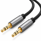 Аудіокабель UGREEN AV119 3.5mm Male to 3.5mm Male Cable 1m Black (UGR-10733)