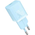 Зарядний пристрій Baseus GaN5 Mini Fast Charger 30W Мережевий адаптер Type-C зі швидкою зарядкою PD3.0/QC3.0/AFC/FCP/PPS, Блакитний