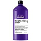 Шампунь L'Oréal Professionnel Serie Expert Keratin Alpha Sleek Shampoo безсульфатний для гладкості та контролю пухнастості волосся 1500 мл