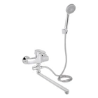 Смеситель для ванны Lidz Anny 005C2 с поворотным изливом (c душевым гарнитуром) (k40) LDANN005C2CRM35102 Chrome