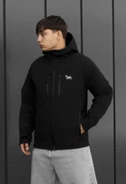 Мужская Демисезонная Куртка Стаф Черная С Отражателем Staff Nu Black Reflective XL (402681)