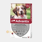 Капли от блох и клещей Elanco Advantix для собак от 10 кг до 25 кг, (4 пипетки)