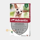 Краплі від бліх та кліщів Elanco Advantix для собак до 4кг, (4 піпетки)