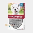 Капли от блох и клещей Elanco Advantix для собак от 4 кг до 10 кг (1 пипетка)