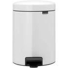 Бак для сміття з педаллю Brabantia NewIcon Pedal Bin 5 л білий 112065 (00800483)