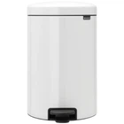 Бак для мусора с педалью Brabantia NewIcon Pedal Bin 20 л белый 111846 (00800463)
