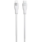Кабель Proove Soft Silicone Type-C to Lightning 27W (1m) White (CCSO27002102)