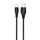 Кабель Proove Simple Silicone USB to Type-C 3A 1m Black (CCSS15001201)