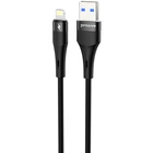 Кабель Proove Light Silicone Plus USB to Lightning 2.4A (1m) Black (CCLS12001101)