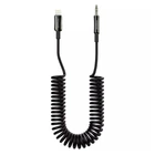 Кабель Proove Steel Spring Lightning to Mini Jack 3.5mm 1m Black (ACSS00005101)