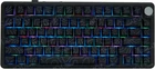 Бездротова ігрова механічна клавітура Attack shark x85 Black contour 75%, Hot-Swap, RGB, 2.4GHz/Bluetooth/USB