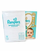 Підгузки памперси Pampers Premium Care Розмір 2 (4-8 кг) 68 шт