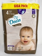 Підгузки памперси Dada Extra Care Giga Pack Розмір 4 (7-16 кг) 164 шт