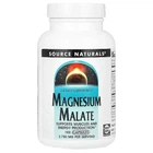 Магній малат, Magnesium Malate, Source Naturals, 625 мг, 100 капсул