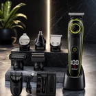 Бритва-тример Kemei Km-696 (5в1, USB зарядне, підставка, 5 Вт)