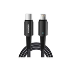 Дата кабель USB-C to Lightning 2.0m 20W black Essager (EXCTL-CGA01)