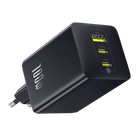 Зарядний пристрій Baseus EnerFill FE11 Fast Charger 2xType-C 1xUSB 100W 3A EU Cosmic Black (P10182102123-00)