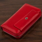 Кошелек из кожи на защелке ST Leather 19343 Красный