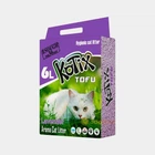 Наповнювач для котячого туалету KOTIX TOFU Лаванда, комкуючий, 2.55 кг (6 л)