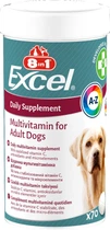 Вітаміни 8in1 Excel Multi Vitamin Adult для дорослих собак, мультивітамін, 70 шт