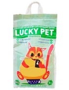 Бентонітовий наповнювач для котів Luсky Pet з ароматом лаванди, дрібний (0,8-1,5 мм), 5 кг