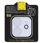 Защитное стекло Epik на камеру Full Block (тех.пак) для Apple iPhone 11 (6.1")