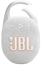 Портативна акустика JBL Clip 5 білий (JBLCLIP5WHT) (6980790)