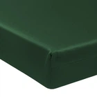Простынь на резинке по периметру MirSon Satin Light Pro 10-009 Green 90x200+25 см (2200010173079)