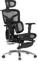 Кресло Mealux S2 Air Plus Black (HF-S2 M/B)