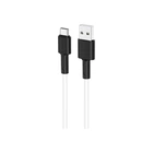 Дата кабель USB 2.0 AM to USB-C 1.0m 3A silicone BX31 white BOROFONE (6931474710406)